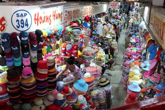 Lấy mỹ phẩm giá sỉ tại Chợ Kim Biên