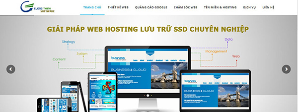Công ty thiết kế website Tiền Giang - CƯỜNG THỊNH