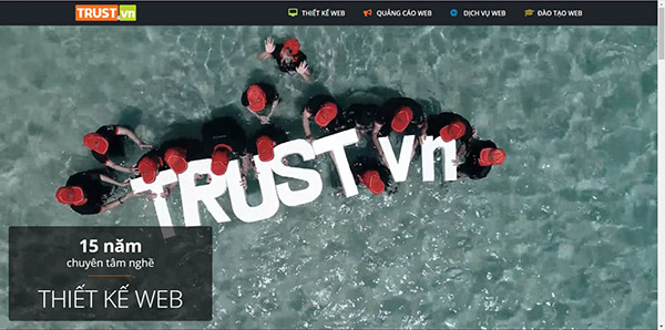 Công ty thiết kế website Trust.vn